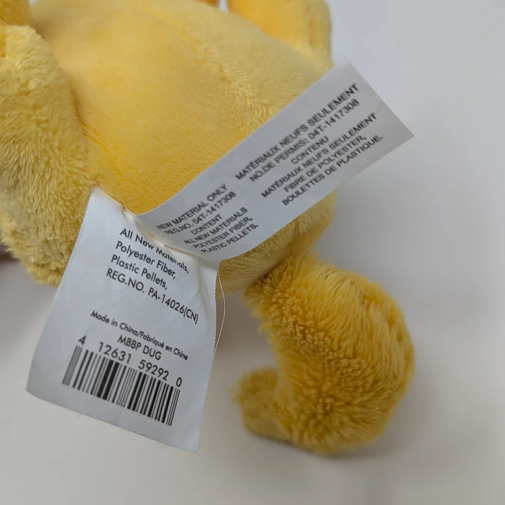 Disney Pixar Up Plush Dug Dog Yellow - Picture 4 of 7